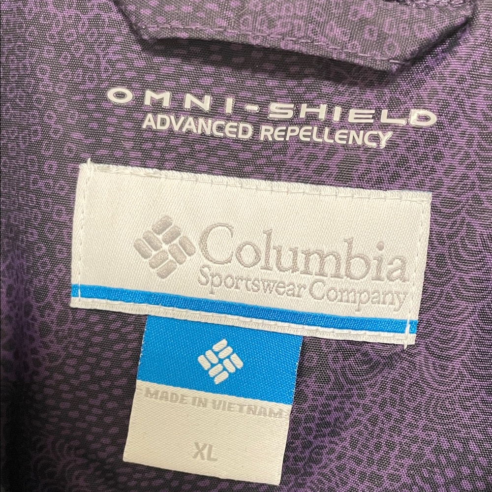 Columbia Women's Purple Winter Coat - Picture 2 of 9